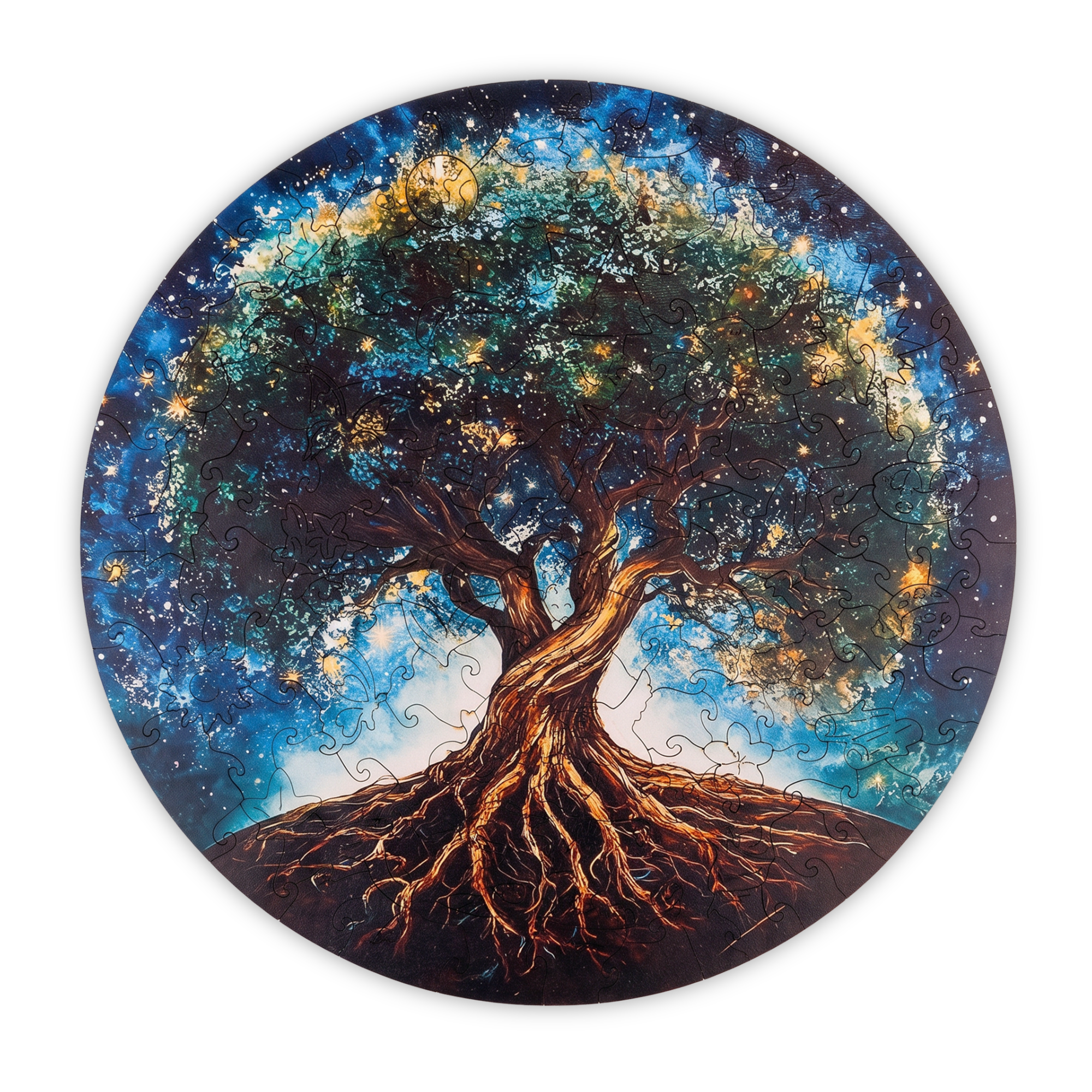 TreeofLife_transparent1 Livets Træ Puslespil - Billede 1