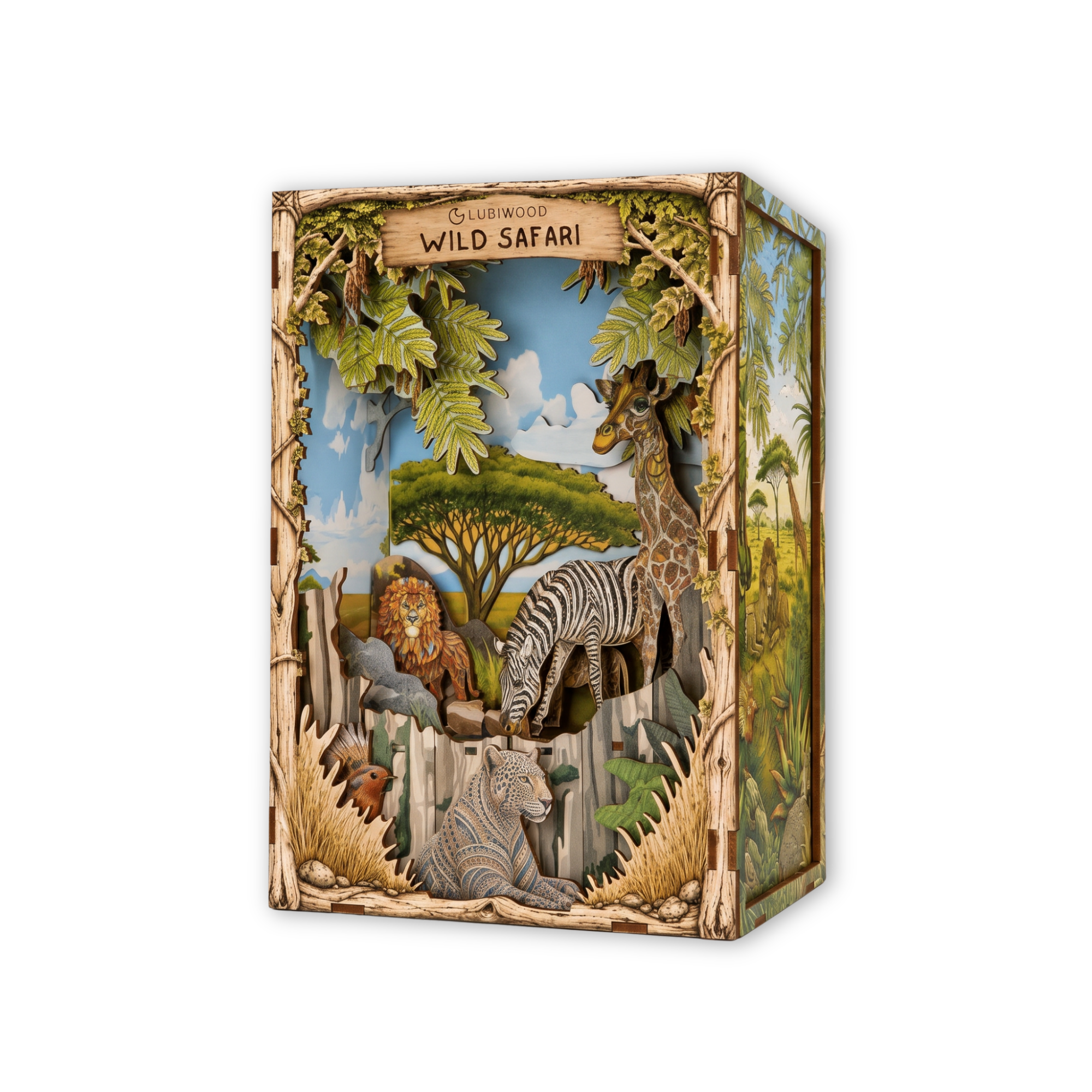 WildSafari_transparent Wild Safari Book Nook - Billede 1