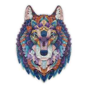 Puzzle "Wilder Wolf"