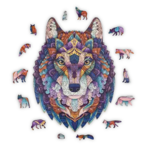 Puzzle Lupo Selvaggio - immagine 2