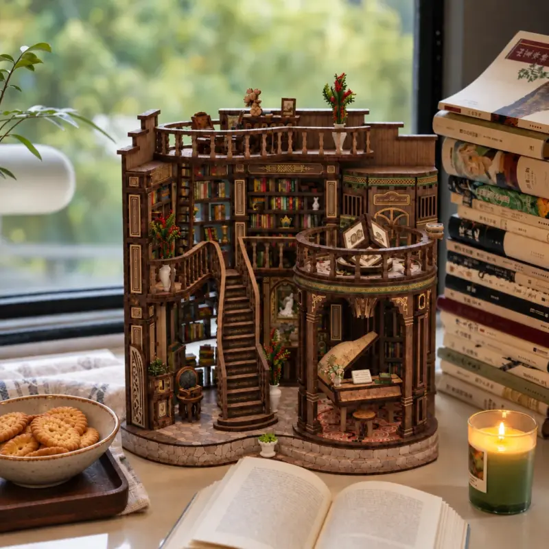 Velkolepý Balkon Book Nook